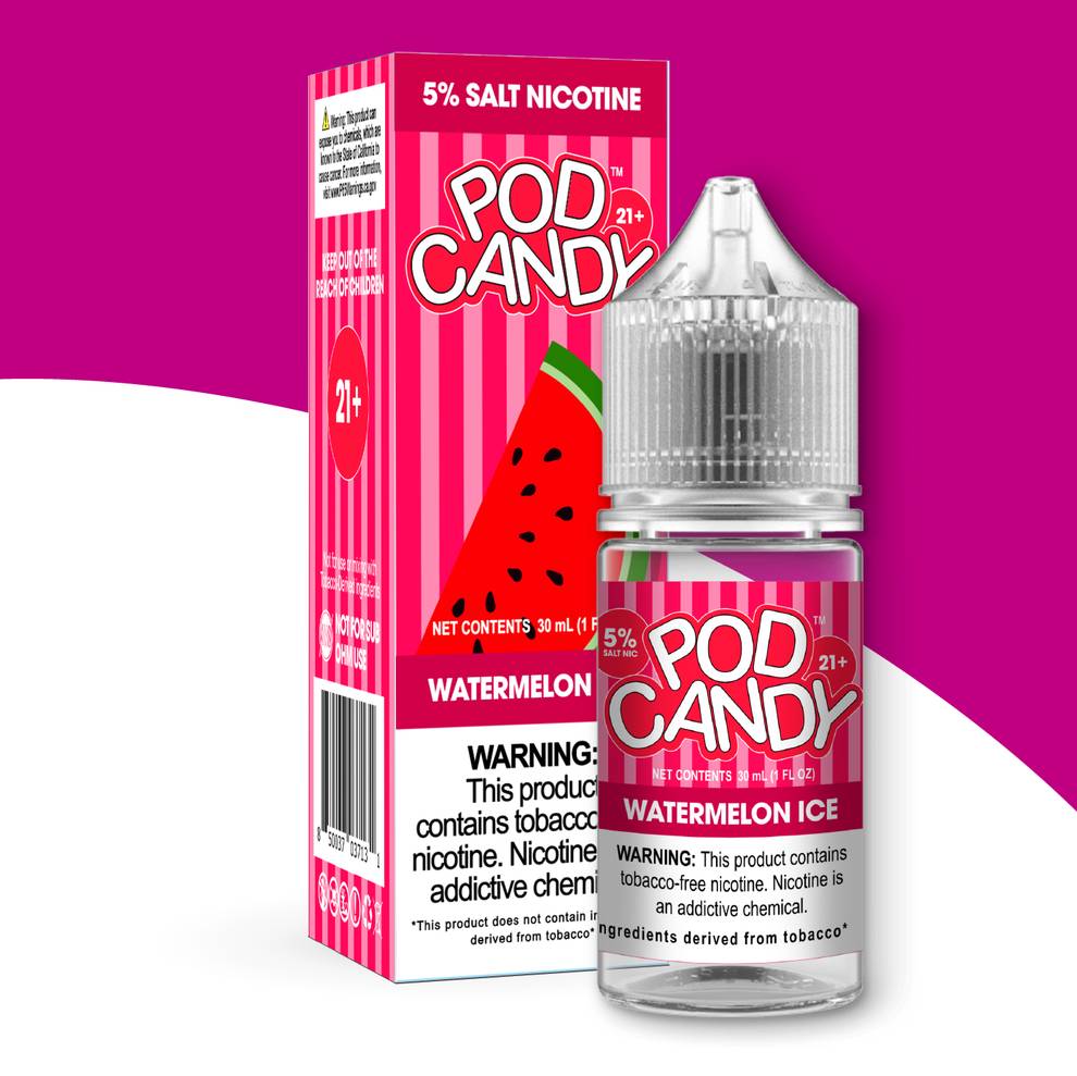 سالت پاد کندی هندوانه یخ | POD CANDY SALT WATERMELON ICE