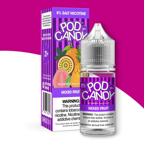 سالت پاد کندی میکس میوه ای | POD CANDY SALT MIXED FRUIT