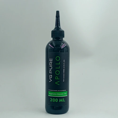 بیس نیکوتین VG PURE آپولو 200 میلی لیتر | APOLLO BASE NICOTINE VEGETABLE GLYCERIN(VG) 200ML