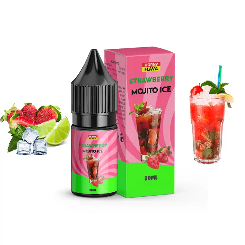 سالت هرنی موهیتو توتفرنگی یخ | HORNY SALT STRAWBERRY MOJITO ICE 