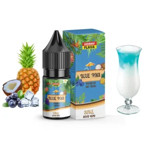 سالت هرنی بلوبری پیناکولادا یخ | HORNY SALT BLUE PINA COLADA ICE