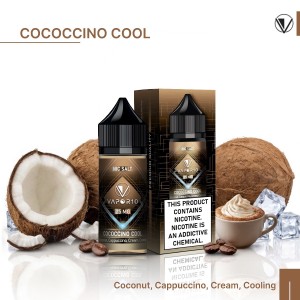 سالت ویپرتن10 کوکوچینو یخ | VAPOR10 COCOCCINO COOL SALT