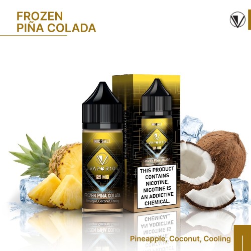 سالت ویپرتن10 پیناکولادا یخ | VAPOR10 FROZEN PINA COLADA SALT