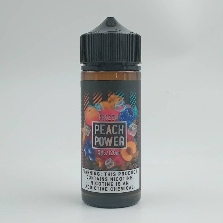 جویس سامز ویپ هلو بلوبری تمشک یخ | SAMS VAPE FROZEN PEACH POWER JUICE 