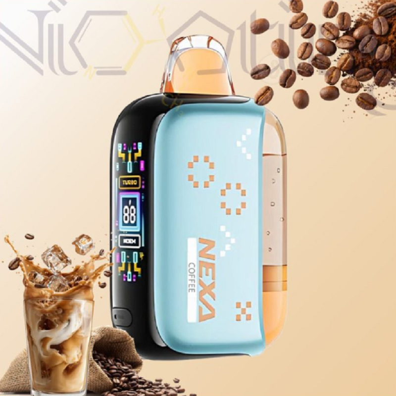 پاد یکبارمصرف نکسا پیکس نیکوتین 50 میلی گرم ( تعداد پاف 35000) طعم قهوه