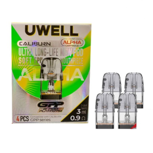 کارتریج یوول کالیبرن جی پی پی آلفا 3 میلی لیتر | UWELL CALIBURN GPP ALPHA CARTRIDGE 3ML 