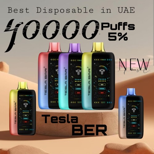 پاد یکبارمصرف تسلا بار نیکوتین 50 میلی گرم ( تعداد پاف 40000 )
