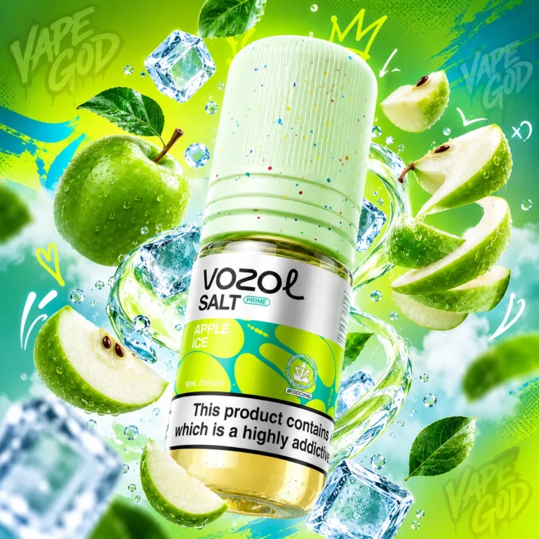 سالت وزول سیب ترش یخ | VOZOL SALT SOUR APPLE ICE
