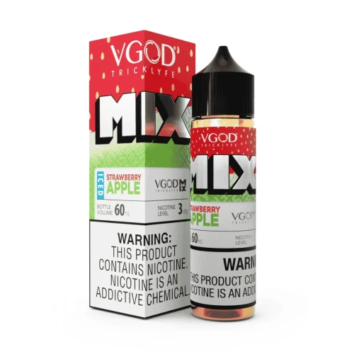 ایجوس ویگاد میکس توتفرنگی سیب یخ | VGOD MIX STRAWBERY APPLE ICE
