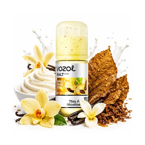 سالت وزول تنباکو وانیل خامه | VOZOL SALT VANILLA CREAM TOBACCO