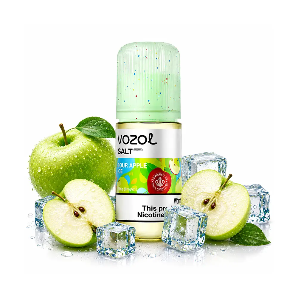 سالت وزول سیب ترش یخ | VOZOL SALT SOUR APPLE ICE