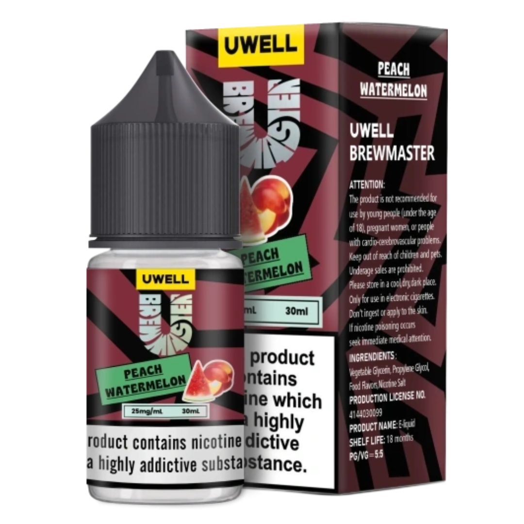 سالت نیکوتین یوول هلو هندوانه | UWELL PEACH WATERMELON SALT JUICE