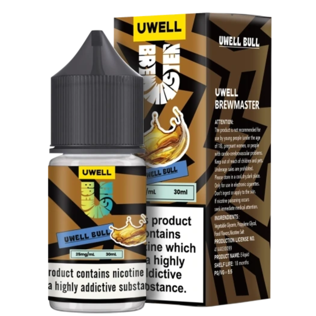 سالت نیکوتین یوول ردبول | UWELL BULL SALT JUICE