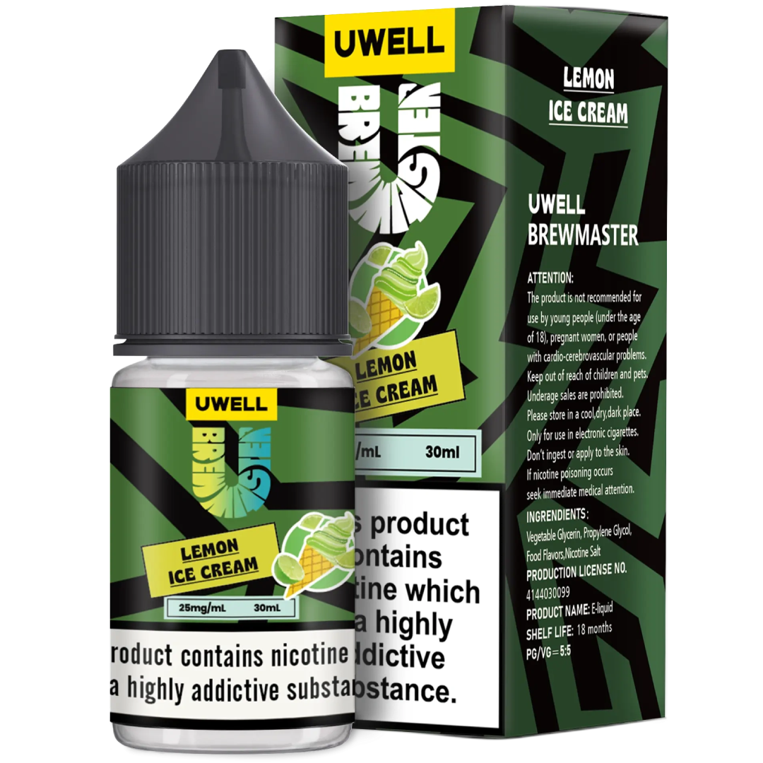 سالت نیکوتین یوول طعم بستنی لیمویی | UWELL LEMON ICE CREAM SALT JUICE 