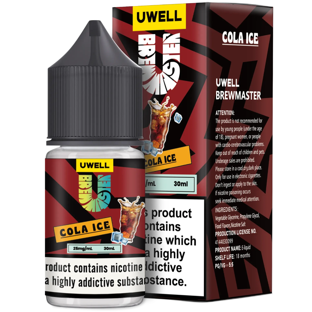 سالت نیکوتین یوول طعم نوشابه یخ | UWELL COLA ICE SALT JUICE 