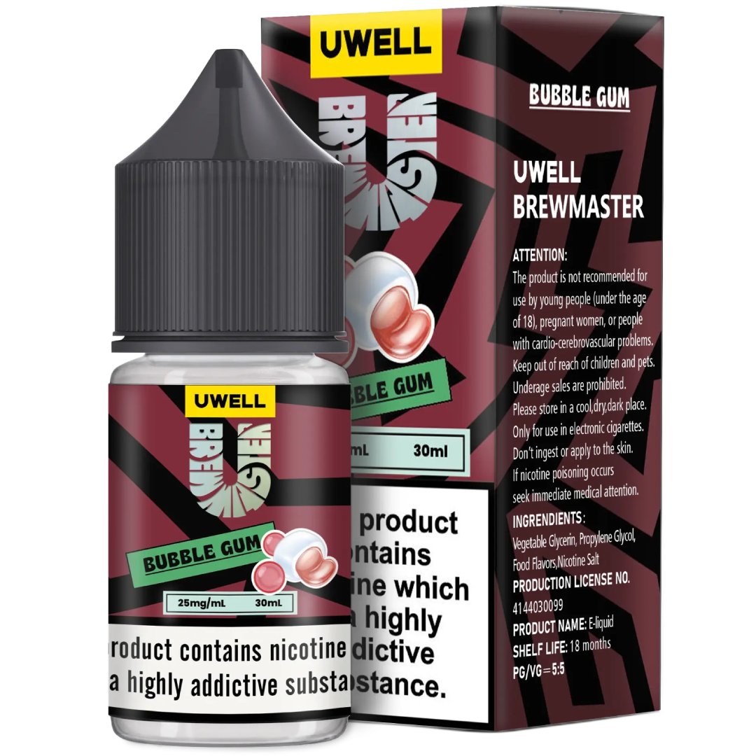 سالت نیکوتین یوول طعم آدامس بادکنکی | UWELL BUBBLEGUM SALT JUICE 