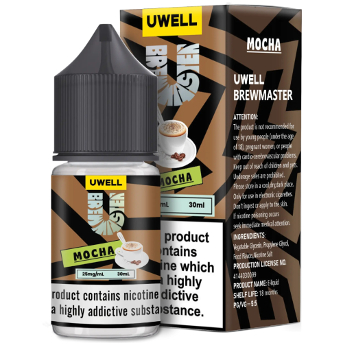 سالت نیکوتین یوول طعم موکا | UWELL MOCHA SALT JUICE