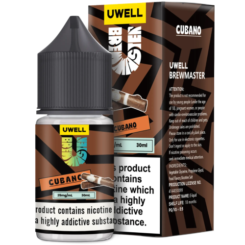 سالت نیکوتین یوول طعم کوبانو | UWELL CUBANO SALT JUICE 