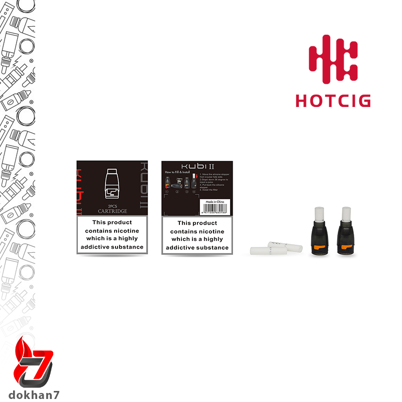 کارتریج هاتسیج کوبی | HOTCIG KUBI REFILLABLE POD