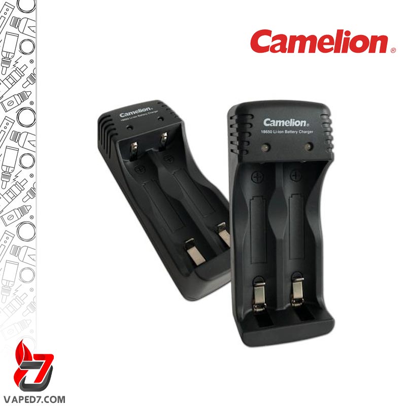 شارژر باتری ویپ کملیون دوتایی | CAMELOIN Li-ion 18650 Lithium BATTERY CHARGER