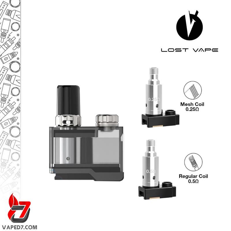 پک کویل و کارتریج لاست ویپ اوریون پلاس | LOST VAPE ORION PLUS POD with 2x COILS