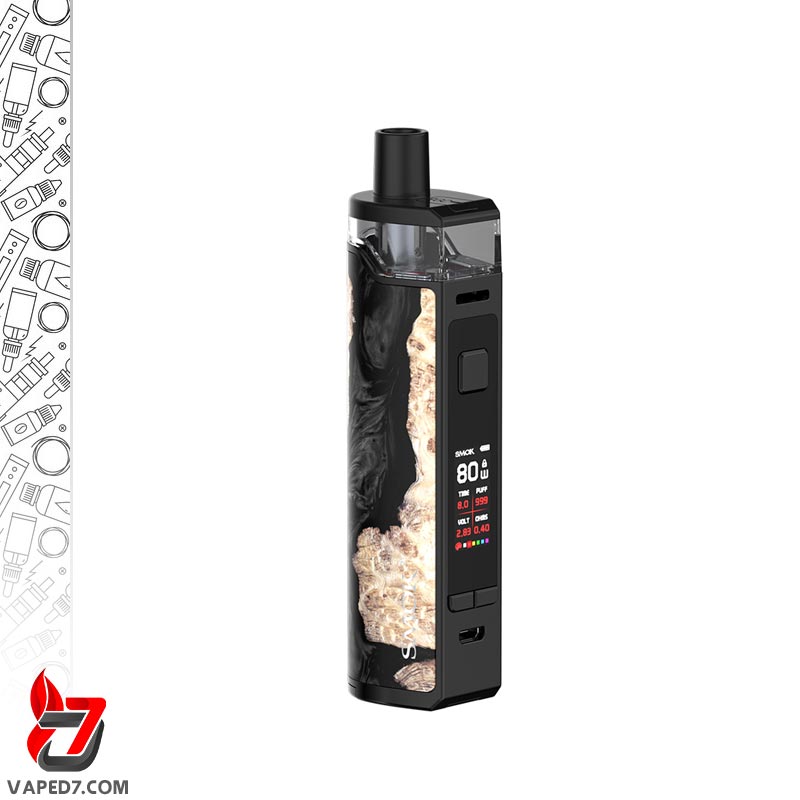 پاد ماد اسموک مدل RPM 80 Pro وات 80 سیاه طرحدار