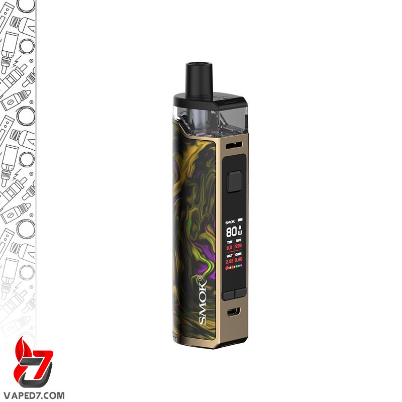 پاد ماد اسموک مدل RPM 80 Pro وات 80 رنگ طلایی