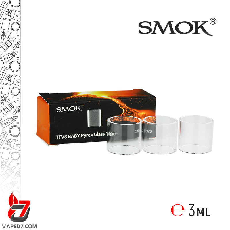 گلس اسموک تی‌اف‌وی8 بیبی | SMOK TFV8 BABY GLASS