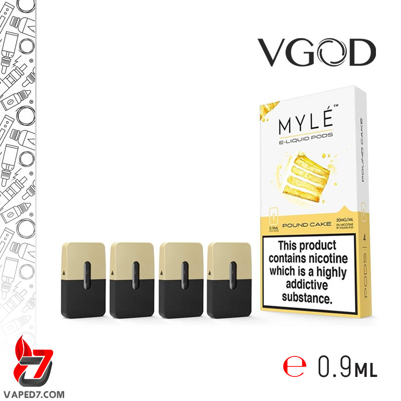 کارتریج مایلی ورژن4 کیک | MYLE V.4 POUND CAKE POD