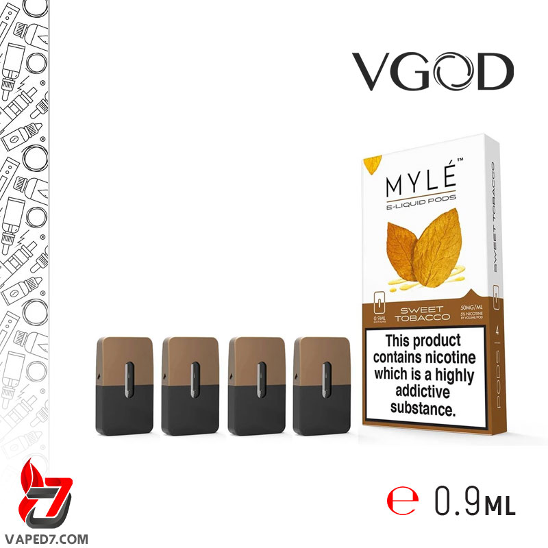 کارتریج مایلی ورژن 2 تنباکو شیرین | MYLE V.2 SWEET TOBACCO POD