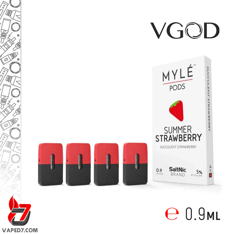 کارتریج مایلی ورژن 2 توت فرنگی | MYLE V.2 SUMMER STRAWBERRY POD