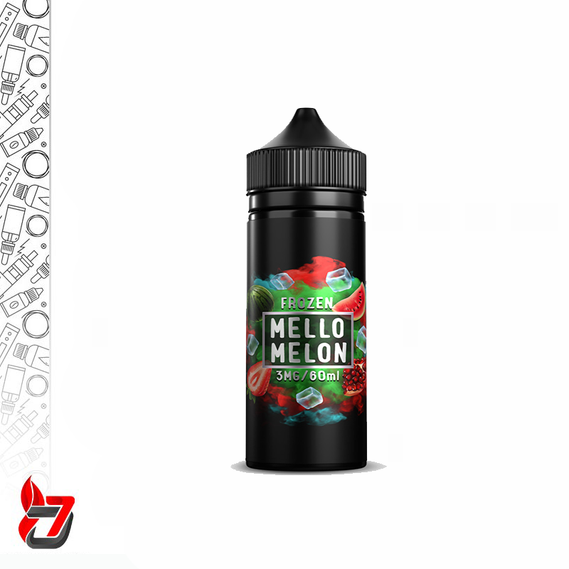 ایجوس سامز ویپ هندوانه توتفرنگی انار یخ 120 میل | SAMS VAPE FROZEN MELLO MELON JUICE