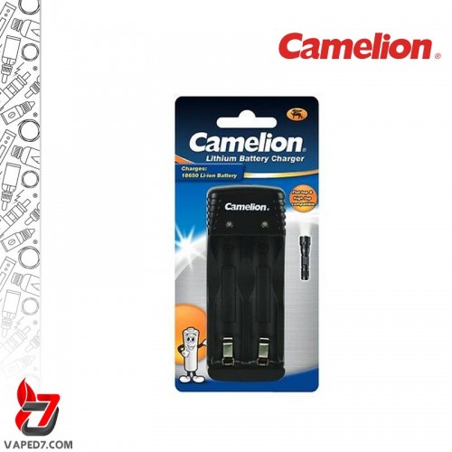 شارژر باتری ویپ کملیون دوتایی | CAMELOIN Li-ion 18650 Lithium BATTERY CHARGER